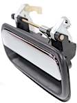 Rear, Passenger Side Exterior Door Handle, Black Bezel With Chrome Lever, Without Key Hole, SR5 Model