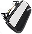 Rear, Driver Side Exterior Door Handle, Black Bezel With Chrome Lever, Without Key Hole, SR5 Model