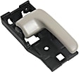 Rear, Passenger Side Beige Interior Door Handle, Extended Cab Pickup
