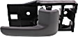 Rear, Passenger Side Dark Gray Interior Door Handle, Extended Cab Pickup