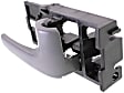 Rear, Passenger Side Dark Gray Interior Door Handle, Extended Cab Pickup