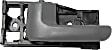 Rear, Driver Side Dark Gray Interior Door Handle, Extended Cab Pickup
