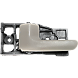 Rear, Driver Side Gray Interior Door Handle, Extended Cab Pickup