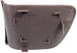 Front or Rear, Passenger Side, Interior, Door Handle Trim, Brown
