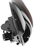 Rear, Driver Side Exterior Door Handle, Smooth Black, Without Key Hole, Base Model