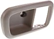 Rear, Passenger Side, Interior, Door Handle Trim, Plastic, Beige