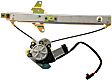 Rear, Passenger Side Window Regulator, Power, 6 Cyl., 3.0L Engine