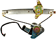 Rear, Passenger Side Window Regulator, Power, 6 Cyl., 3.0L Engine