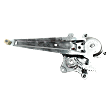 Rear, Passenger Side Power Window Regulator, Without Motor