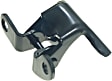 Rear, Passenger Side, Upper Door Hinge, Black