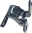 Rear, Passenger Side, Upper Door Hinge, Black