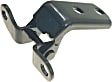 Rear, Passenger Side, Lower Door Hinge, Black