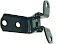 Rear, Driver Side, Lower Door Hinge, Black