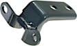 Rear, Driver Side, Lower Door Hinge, Black