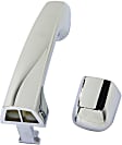 2017 Toyota 4Runner - Rear, Driver or Passenger Side Chrome Exterior Door Handle, Without Key Hole, For Models Without Sensor