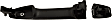 Rear, Driver or Passenger Side Primed Exterior Door Handle, Without Key Hole