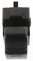 Front, Passenger Side Window Switch, Black, 1-Button