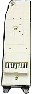 Front, Driver Side Window Switch, Black, 6-Button