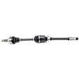 Front, Passenger Side Axle Assembly, 6 Cylinder, 3.0L Engine