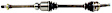 Front, Passenger Side Axle Assembly, Non-ABS, 2.2L Engine
