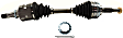 Front or Rear, Driver Side Axle Assembly