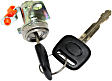 Passenger Side Door Lock Cylinder, Sold individually, Keys Included, 4-Door, Base Model