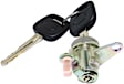 Driver Side Door Lock Cylinder, Sold individually, Keys Included, 4-Door, Base Model