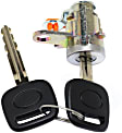 Door Lock Cylinder, Sold individually, Keys Included for Passenger Side only