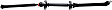 Rear Driveshaft, 91-3/16 in. (2316 mm) Long