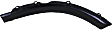 Rear, Passenger Side Fender Trim, Primed