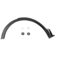 2015 Toyota RAV4 XLE - Rear, Passenger Side Fender Trim, Textured Black
