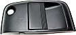 Tailgate Handle, Textured Black Plastic Without Camera Hole With Key Hole