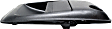 Tailgate Handle, Textured Black Plastic Without Camera Hole With Key Hole