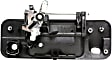 2007-2013 Toyota Tundra - Tailgate Handle, Textured Black Plastic With Camera Hole With Key Hole