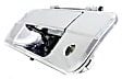 Tailgate Handle, Chrome, without Camera Hole, Plastic, without Key Hole