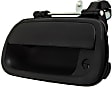 2000-2006 Toyota Tundra - Tailgate Handle, Textured Black Plastic Without Camera Hole With Key Hole