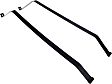 Fuel Tank Strap - 38.75 in. Length of Strap 1, 36.75 in. Length of Strap 2, Steel Material