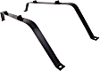 Fuel Tank Strap, 4 Cyl., 2.0L Engine, Fits 4-Door, 37.5 in. Length of Strap 1 and 2, Steel Material