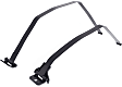 Fuel Tank Strap - Fits 2WD Vehicles only, 26.75 in. Length of Strap 1, 33.63 in. Length of Strap 2, Steel Material