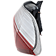 Passenger Side Tail Light, without Bulb, Halogen, Amber, Clear and Red Lens, Sport Model, Japan Built Vehicle