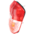 Passenger Side Tail Light, without Bulb, Halogen, Clear and Red Lens, Base Model, 4 Cyl., 2.0L Engine