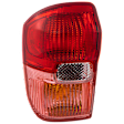 Driver Side Tail Light, without Bulb, Halogen, Clear and Red Lens, Base Model, 4 Cyl., 2.0L Engine