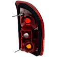 Driver Side Tail Light, without Bulb, Halogen, Clear and Red Lens, Base Model, 4 Cyl., 2.0L Engine