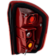 Driver Side Tail Light, without Bulb, Halogen, Clear and Red Lens, Base Model, 4 Cyl., 2.0L Engine