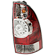 Passenger Side Tail Light, with Bulb, LED, Clear Lens, CAPA CERTIFIED