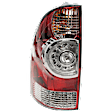 Driver Side Tail Light, with Bulb, LED, Clear Lens, CAPA CERTIFIED
