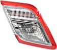 Driver Side, Inner Tail Light, without Bulb, Halogen, Clear and Red Lens