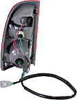 Passenger Side Halogen Tail Light, With bulb(s), OE Replacement,  with Socket and Wiring, Fleetside (Standard Bed), Standard Cab Pickup (Regular Cab)/Extended Cab Pickup (Access Cab)