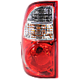 Driver Side Halogen Tail Light, With bulb(s), OE Replacement,  with Socket and Wiring, Fleetside (Standard Bed), Standard Cab Pickup (Regular Cab)/Extended Cab Pickup (Access Cab)