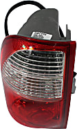 Driver Side Halogen Tail Light, With bulb(s), OE Replacement,  with Socket and Wiring, Fleetside (Standard Bed), Standard Cab Pickup (Regular Cab)/Extended Cab Pickup (Access Cab)